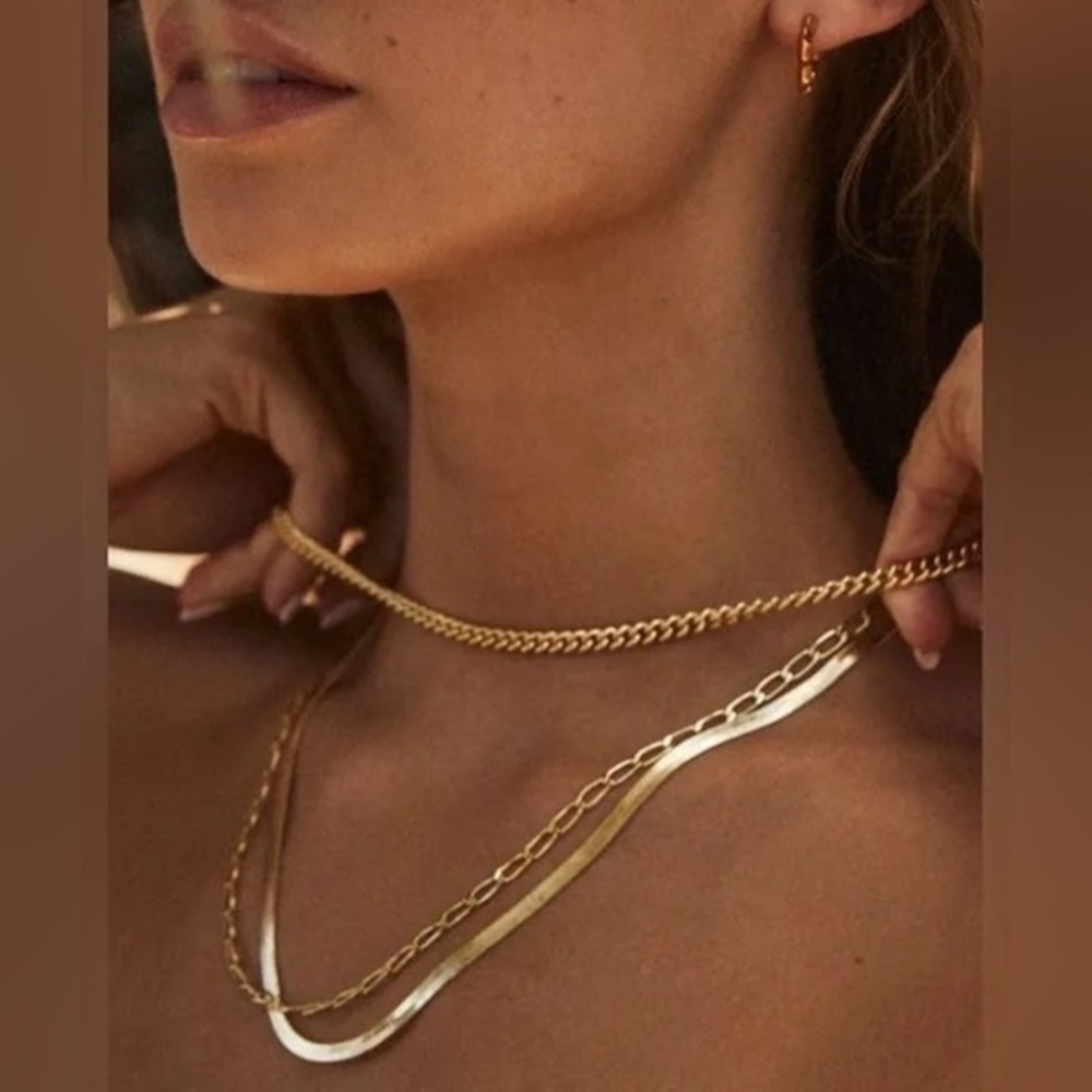 House Of Harlow 1960 14+4 Layered Necklace